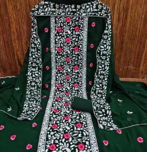 Embroidery Georgette Four Piece RBWF0240