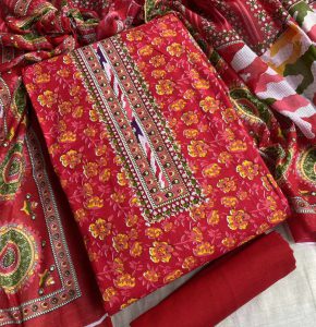 Jaipuri Three Piece New RBWF0276