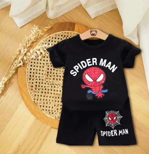 Kids Unisex Tees with Half Pant Set NRKF0030