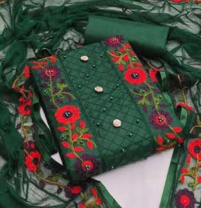 Lakhno Ari Embroidery Three Piece - RBWF0165