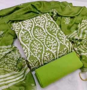 Mom Batik - Pure Cotton 3 Pcs  LSWF0293