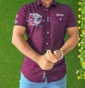 Stylish half Sleeve Print or Solid Shirt  NRMF0041