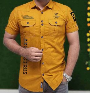 Stylish half Sleeve Print or Solid Shirt  NRMF0045