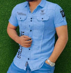 Stylish half Sleeve Print or Solid Shirt  NRMF0047