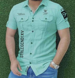 Stylish half Sleeve Print or Solid Shirt  NRMF0049