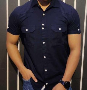 Stylish half Sleeve Print or Solid Shirt  NRMF0035