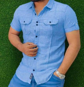 Stylish half Sleeve Print or Solid Shirt  NRMF0036